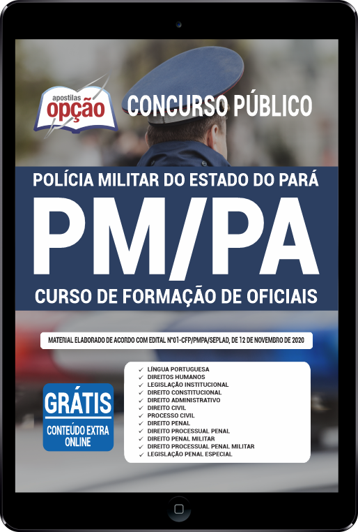 Apostila PM-PA PDF - Curso de Formação de Oficiais