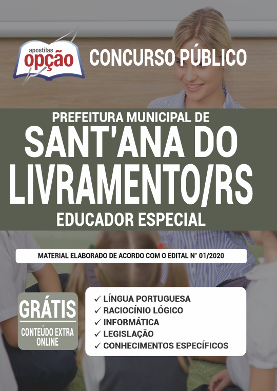 Apostila Prefeitura  Santana do Livramento - RS Educador Especial