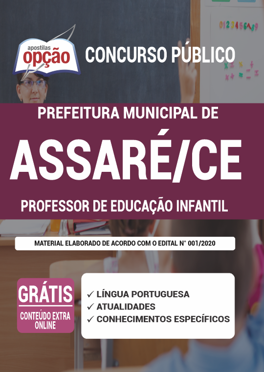 Apostila Prefeitura de Assaré - CE - Professor Educação Infantil