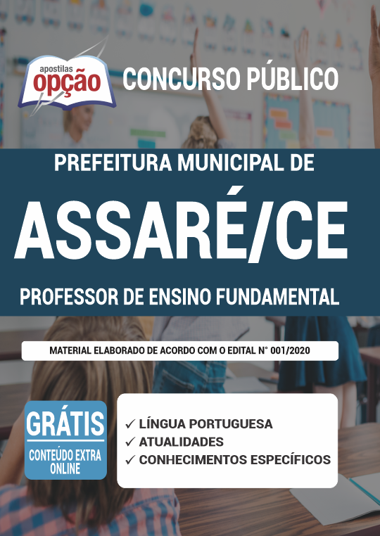 Apostila Prefeitura de Assaré CE - Professor de Ensino Fundamental