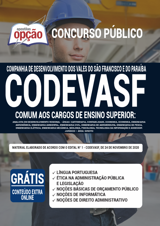 Apostila CODEVASF - Comum aos Cargos de Ensino Superior