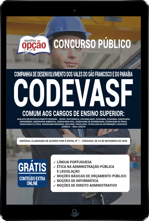 Apostila CODEVASF PDF - Comum aos Cargos de Ensino Superior