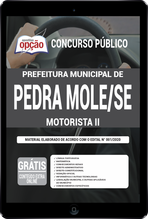 Apostila Prefeitura  de Pedra Mole - SE PDF - Motorista II