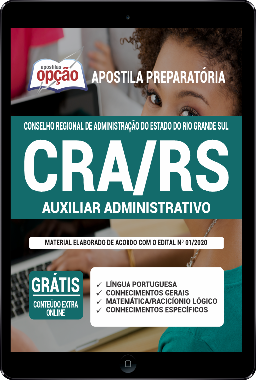 Apostila CRA-RS PDF - Auxiliar Administrativo