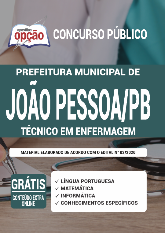 Apostila Prefeitura de João Pessoa PB - Técnico em Enfermagem