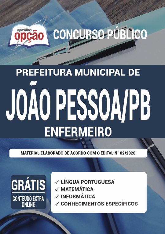 Apostila Prefeitura de João Pessoa PB - Enfermeiro