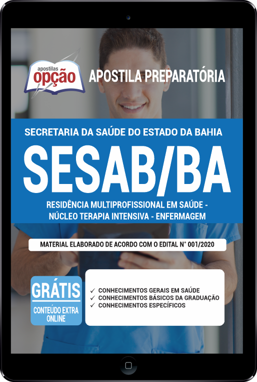 Apostila SESAB-BA PDF - Residência Multi Saúde - NTI Enfermagem 2021