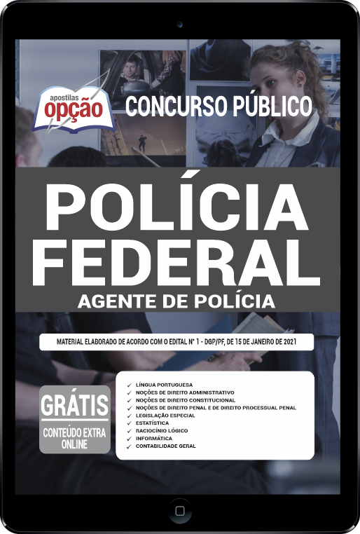 Apostila Polícia Federal (PF) PDF - Agente de Polícia 2021