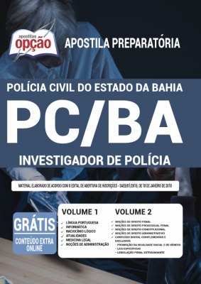 Apostila PC-BA - Investigador de Polícia