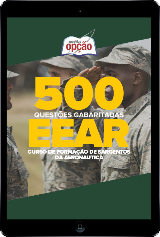 500 Questões EEAR em PDF - Gabaritadas