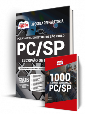 Combo Impresso PC-SP - Escrivão de Polícia