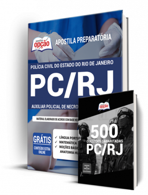 Combo Impresso PC-RJ - Auxiliar Policial de Necropsia de 3ª Classe