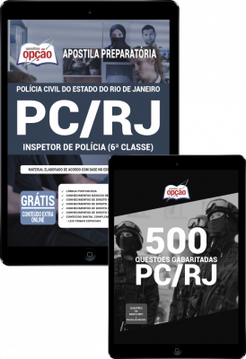 Combo PC-RJ - Inspetor de Polícia (6ª Classe)