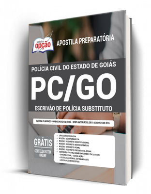 Apostila PC-GO - Escrivão de Polícia Substituto