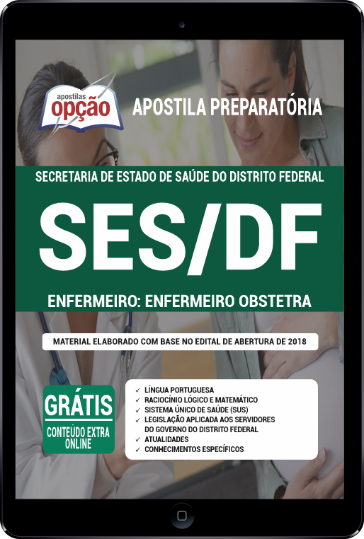 Apostila SES-DF em PDF - Enfermeiro: Enfermeiro Obstetra 2021