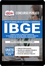 Apostila IBGE PDF 2021 - Agente Censitário Administrativo (ACA)