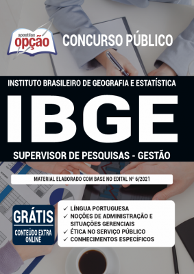 Apostila IBGE - Supervisor de Pesquisas - Gestão