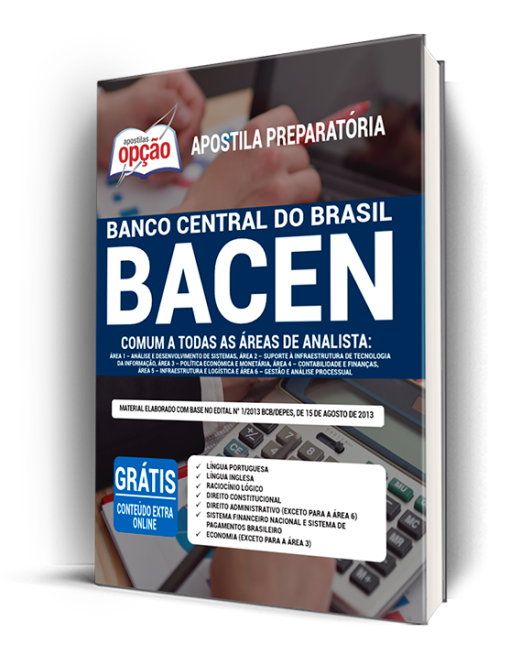 Apostila BACEN 2021- Comum a Todas as Áreas de Analista