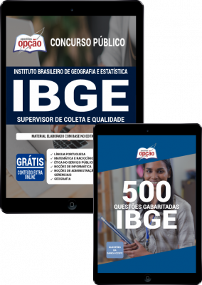 Combo IBGE - Supervisor de Coleta e Qualidade