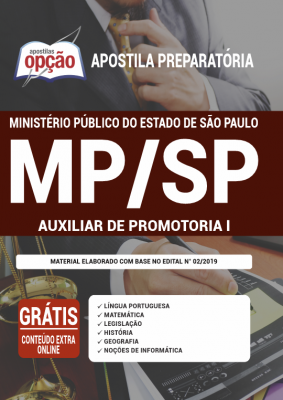 Apostila MP-SP - Auxiliar de Promotoria I