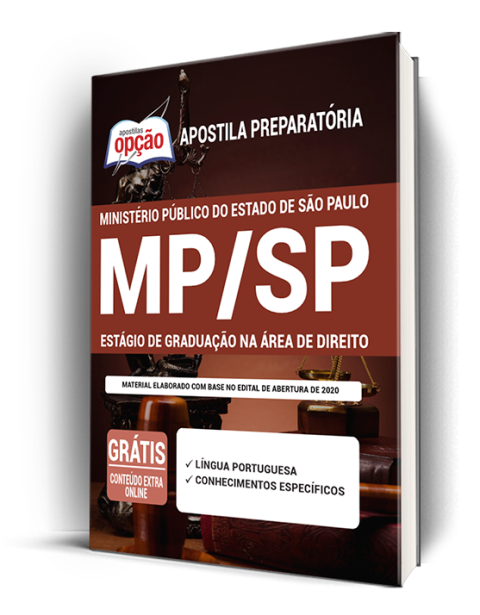 Apostila MP-SP 2021 - Estágio de Graduação na Área de Direito