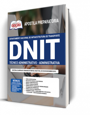 Apostila DNIT - Técnico Administrativo - Administrativa