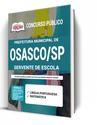 Apostila Prefeitura de Osasco - SP - Servente de Escola