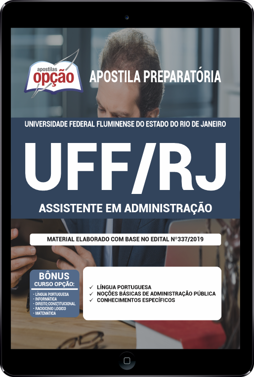 Apostila UFF-RJ em PDF - Assistente em Administração 2021