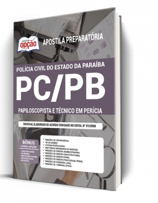 Apostila PC-PB - Papiloscopista e Técnico em Perícia