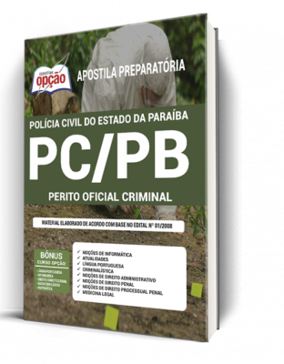Apostila PC-PB - Perito Oficial Criminal