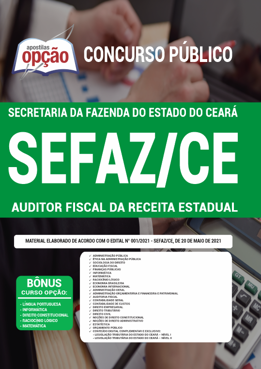Provimento Efetivo Concursos - Apostila SEPLAG SEFAZ AL AUDITOR FISCAL  Receita Estadual Ano 2021