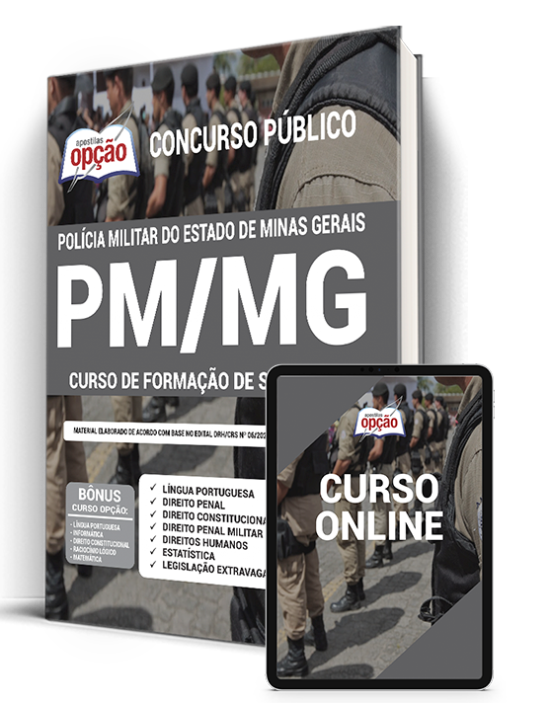 Apostila PM-MG 2021 - Curso Formação de Soldados