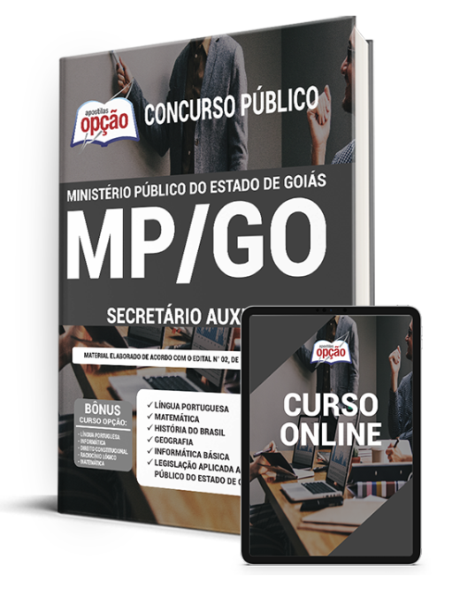 Apostila MP-GO 2021 - Secretário Auxiliar