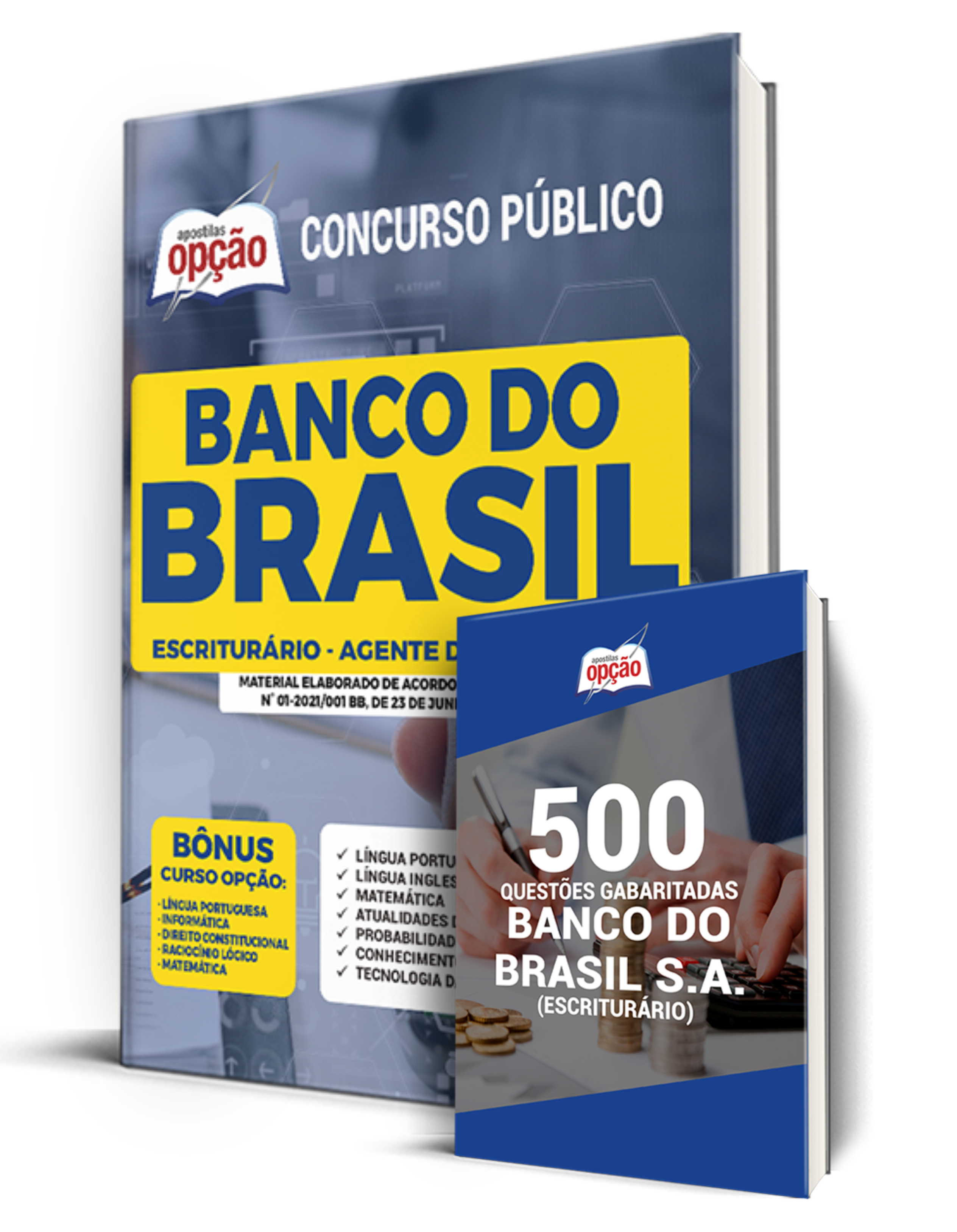 Combo Banco do Brasil - Escriturário - Agente de Tecnologia