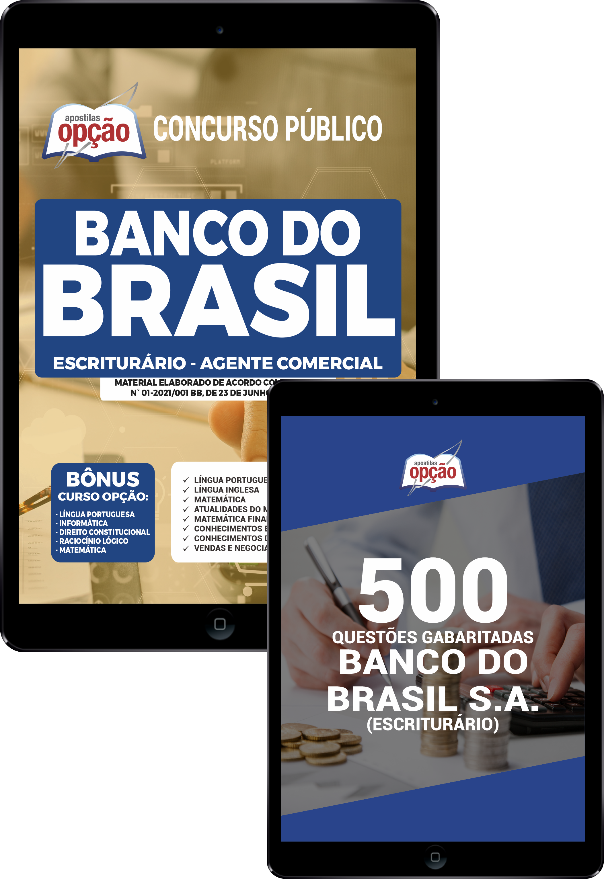 Combo Banco do Brasil - Escriturário Agente Comercial