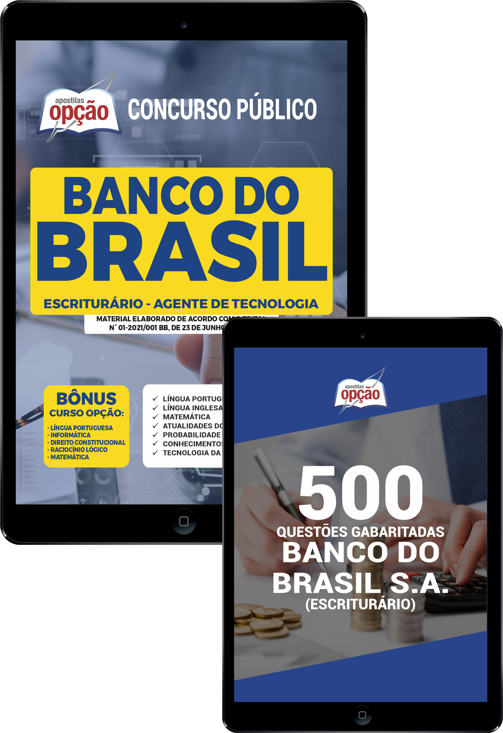 Combo Banco do Brasil - Escriturário - Agente de Tecnolgia