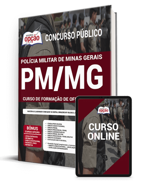 Apostila PM-MG 2021 - Curso de Formação de Oficiais (CFO)