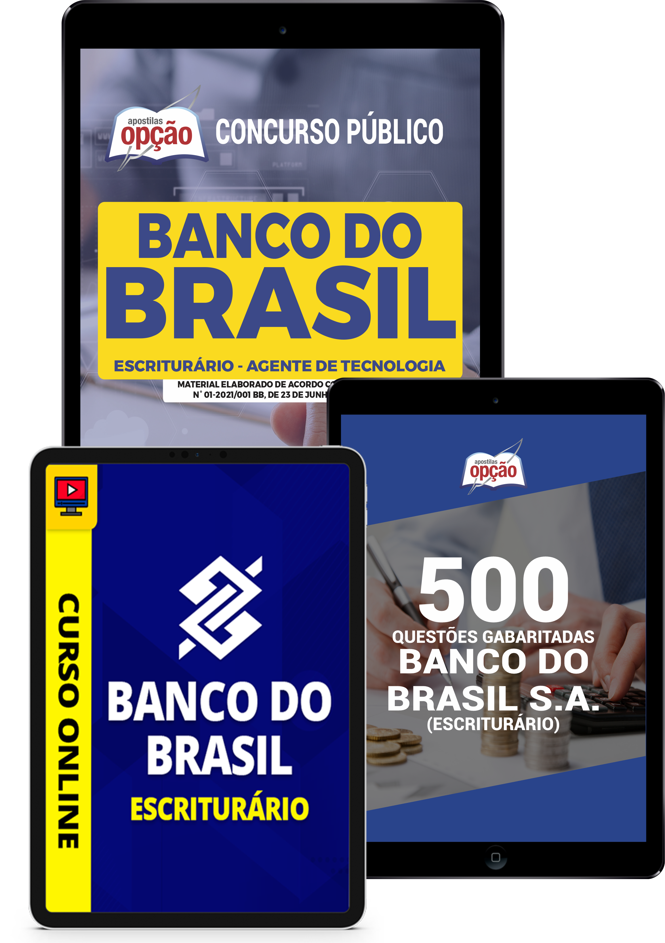 Combo Banco do Brasil Escriturário - Agente de Tecnologia