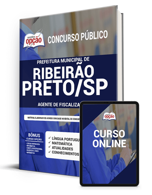 Apostila Prefeitura de Ribeirão Preto - SP 2021 Agente de Fiscalização