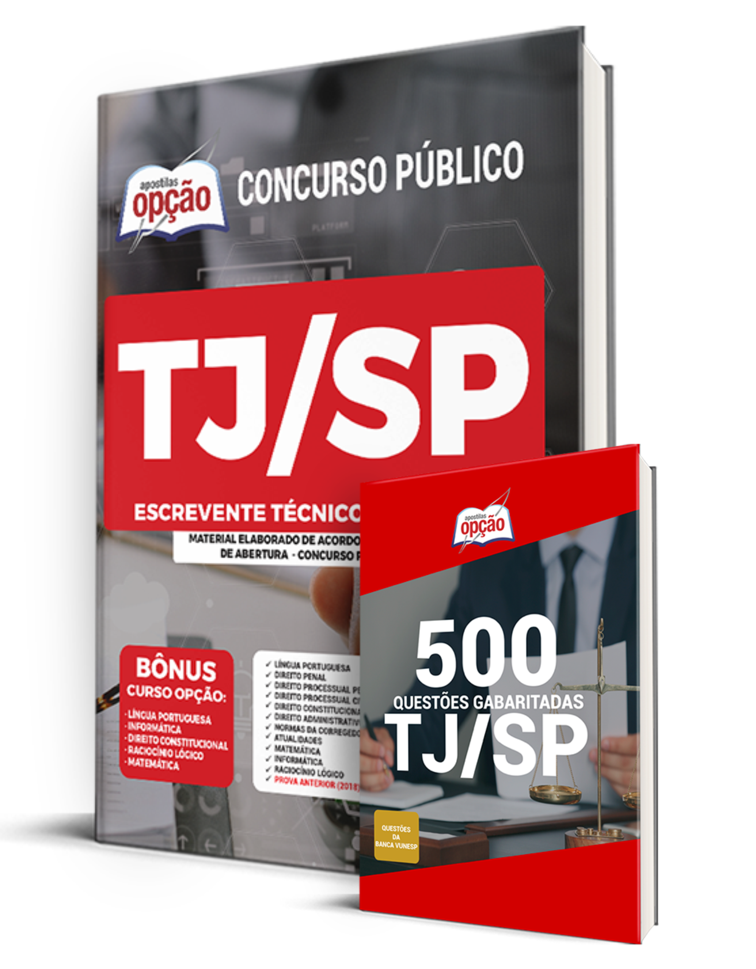 Combo TJ-SP Escrevente Técnico Judiciário