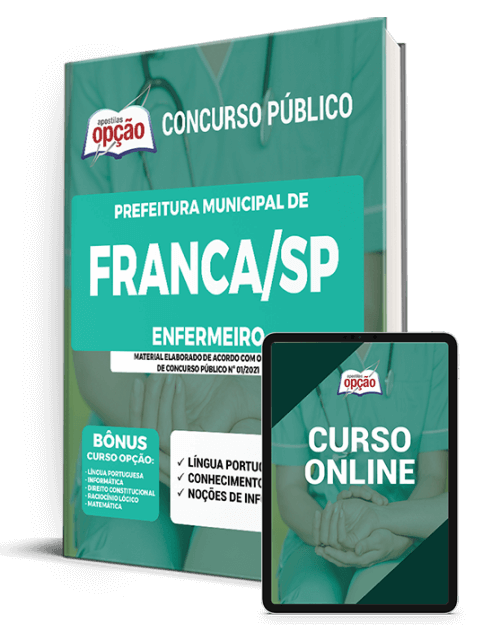 Apostila Prefeitura de Franca - SP 2021 - Enfermeiro