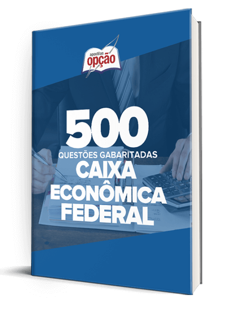 Caderno Caixa - 500 Questões Gabaritadas