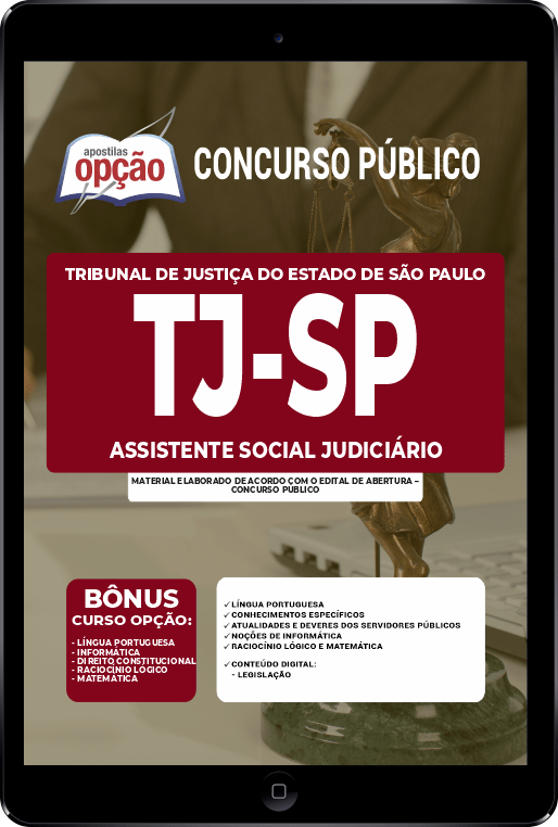 Apostila TJ-SP PDF - Assistente Social Judiciário 2021