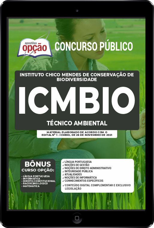 Apostila ICMBIO PDF - Técnico Ambiental 2021