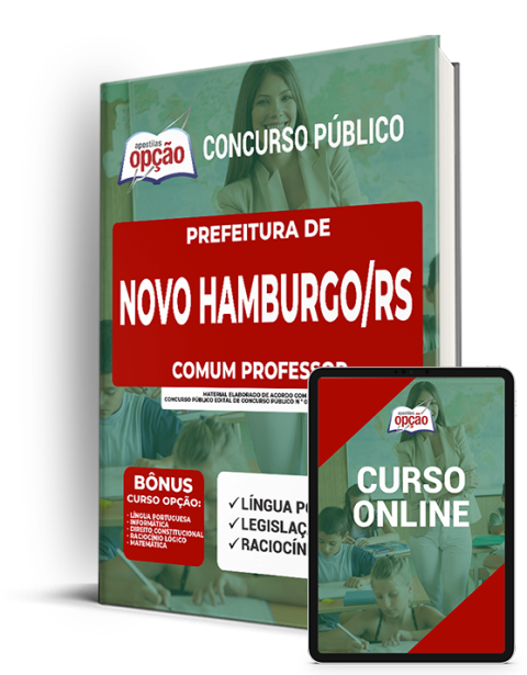 Apostila Prefeitura de Novo Hamburgo - RS 2021 - Comum Professor