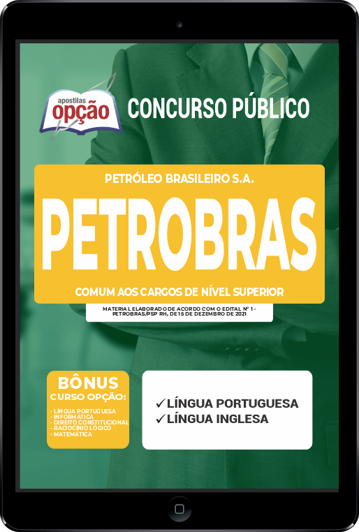 Apostila PETROBRAS PDF - Cargos de Ensino Superior 2021