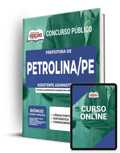 Apostila Prefeitura Petrolina - PE 2021 - Assistente Administrativo