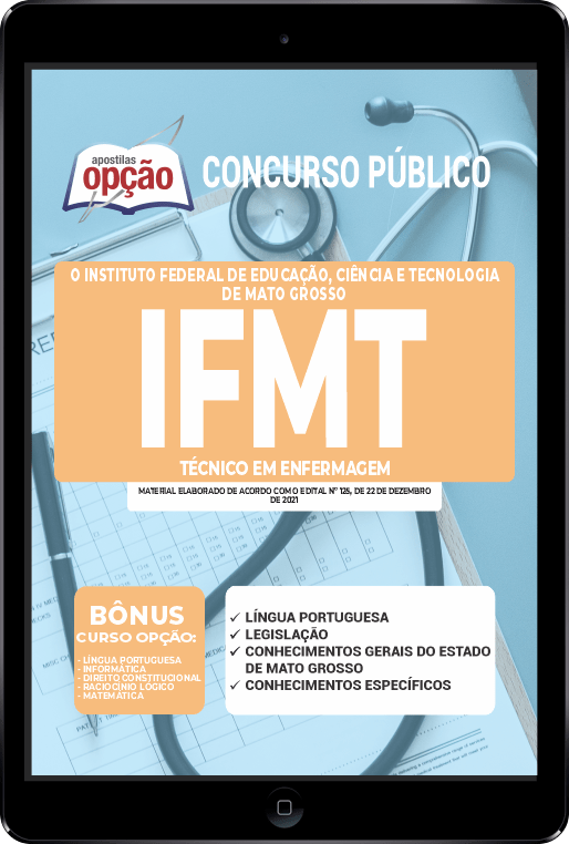 Apostila IFMT PDF - Técnico em Enfermagem 2021