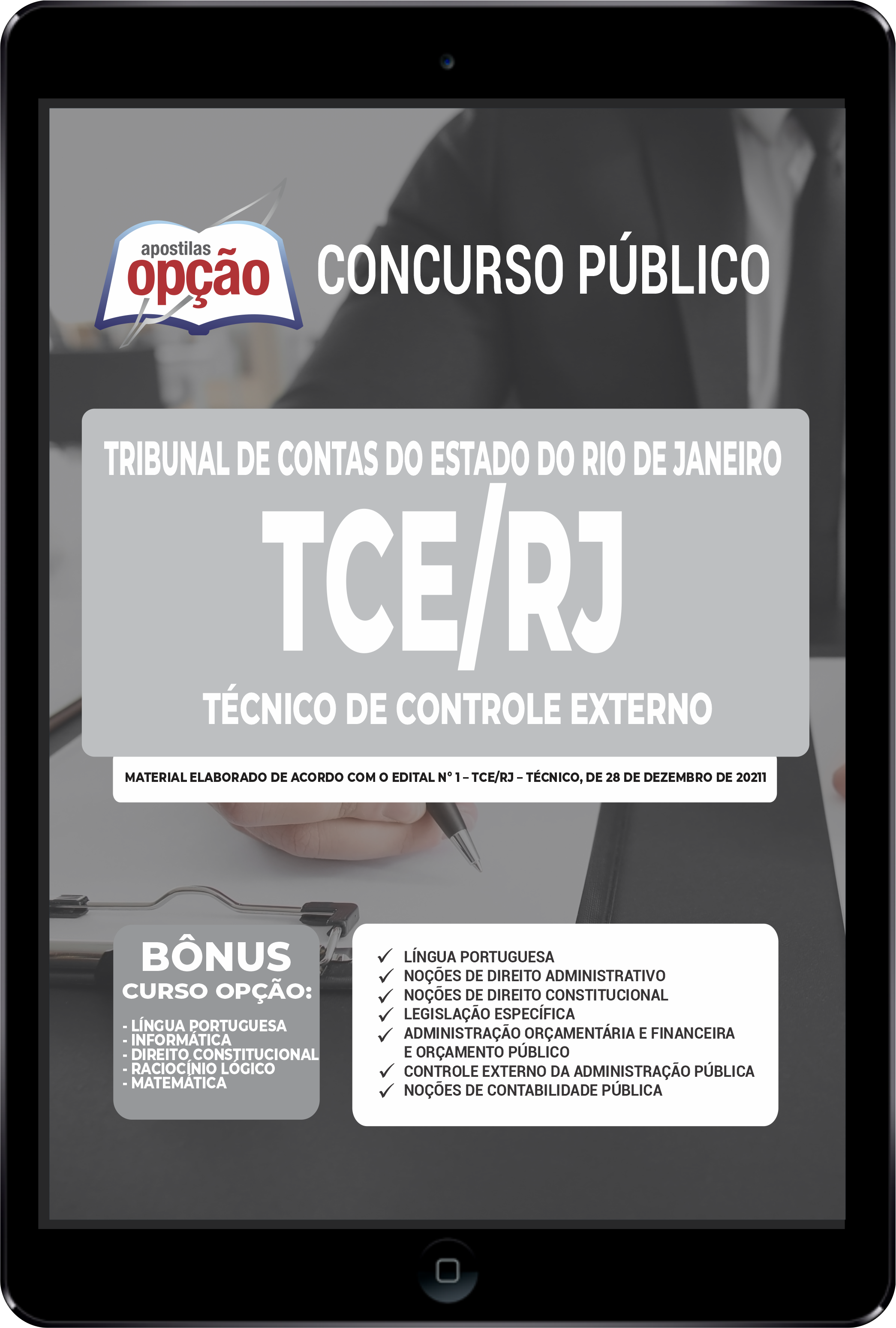 Apostila TCE-RJ PDF - Técnico de Controle Externo 2022