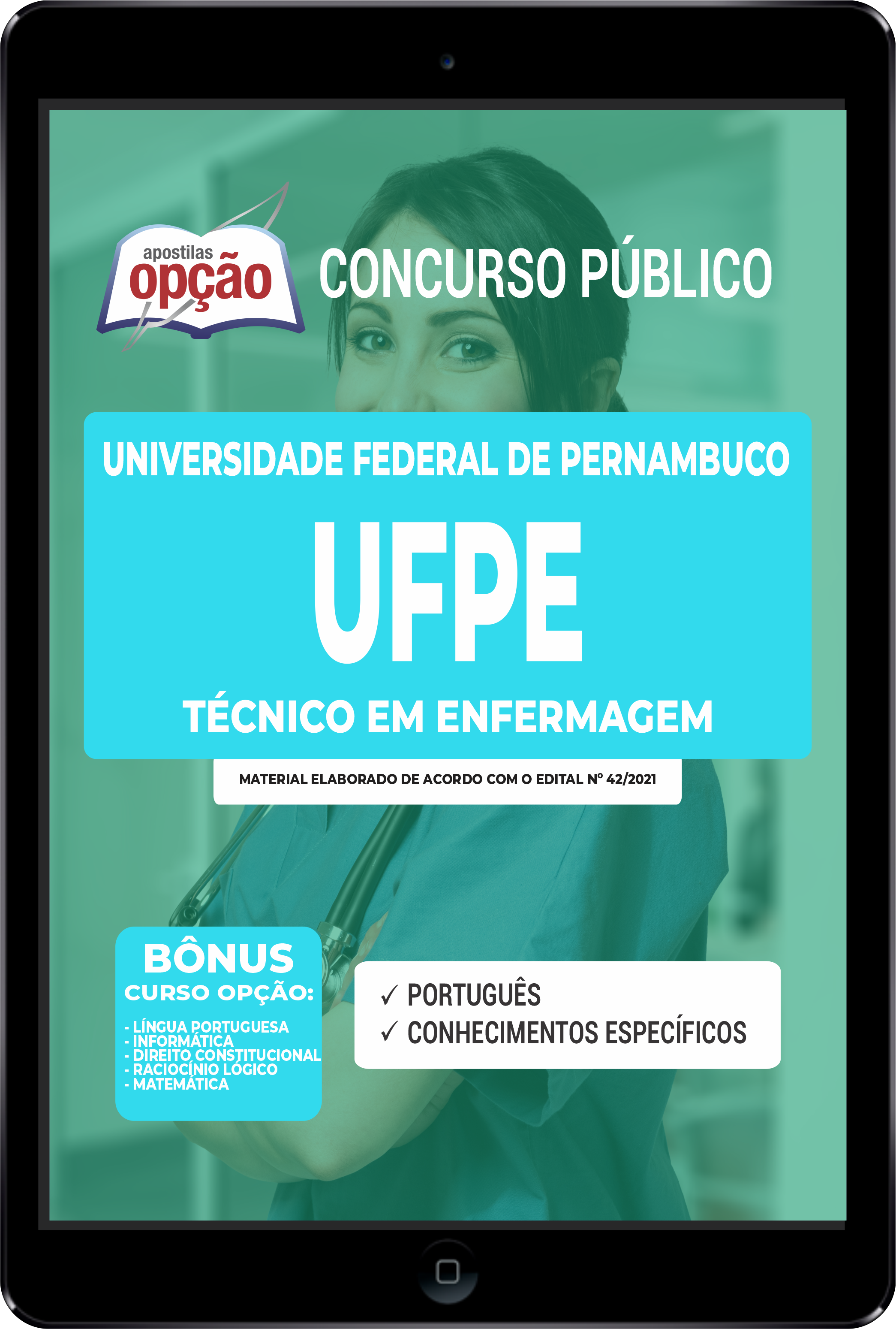 Apostila UFPE em PDF - Técnico em Enfermagem 2022